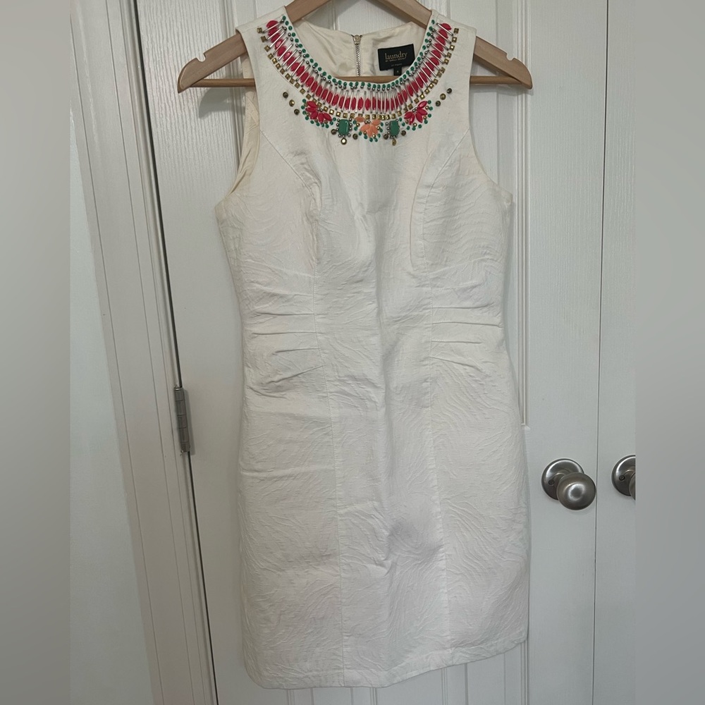 White Beaded Dress